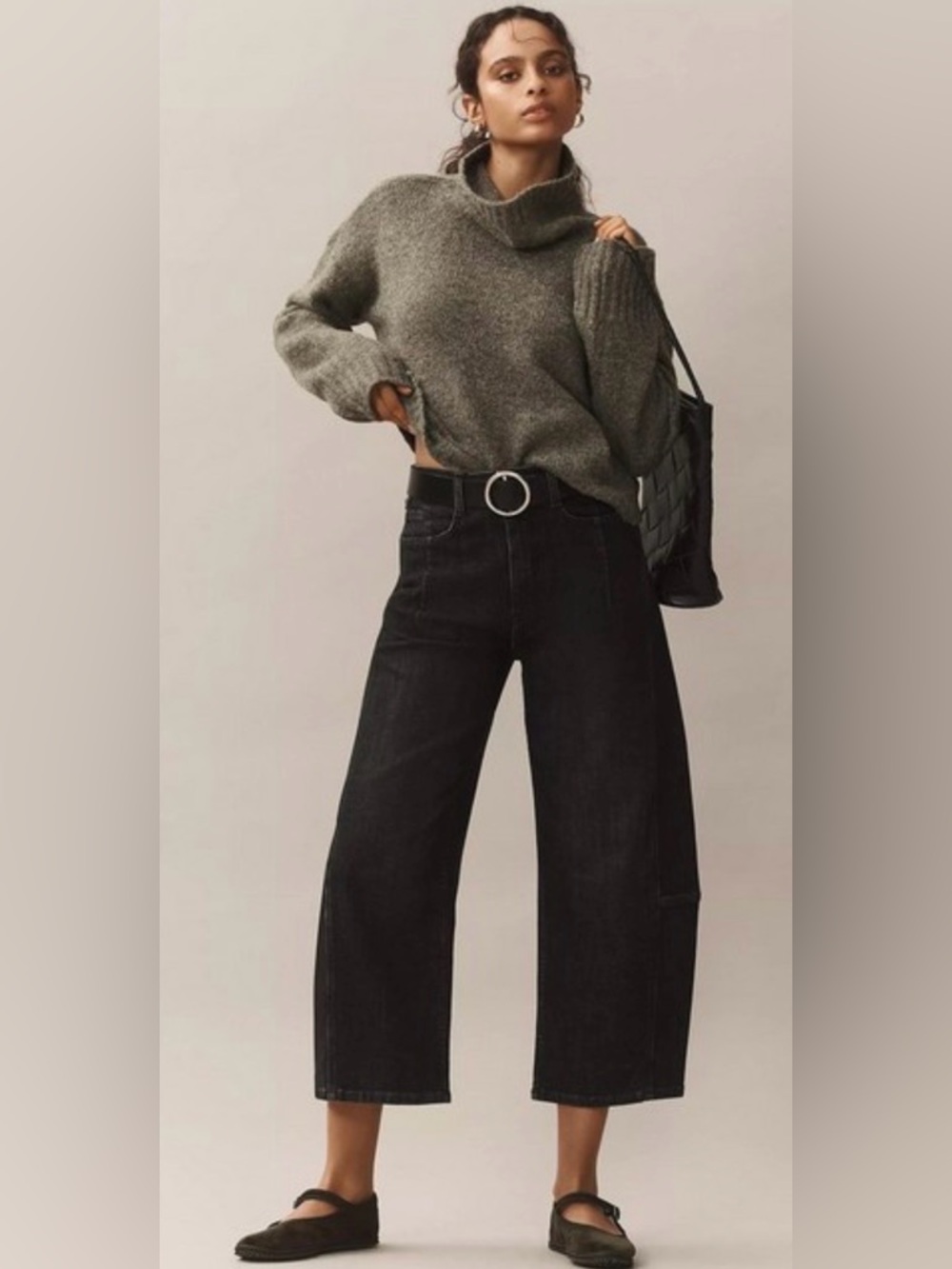 Anthropologie Pilcro Kenna Mid-Rise Heritage Barrel Jeans 18W